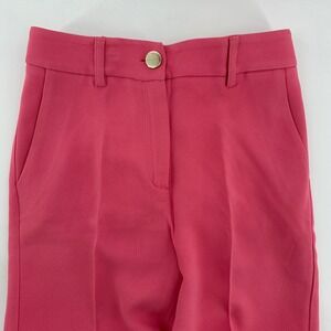 Atos Lombardini Pink Rosa Sorbet Trousers Pants Size 38 Italian Made in Italy